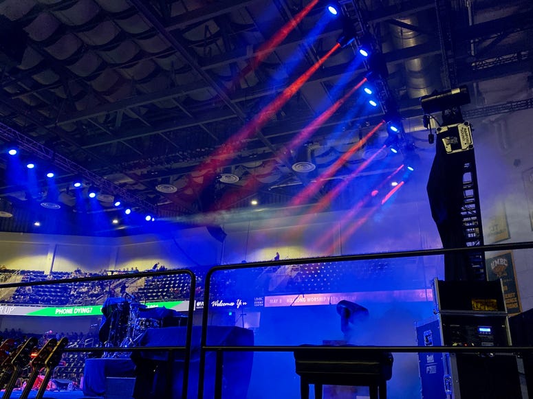The lights were AMAZING!!