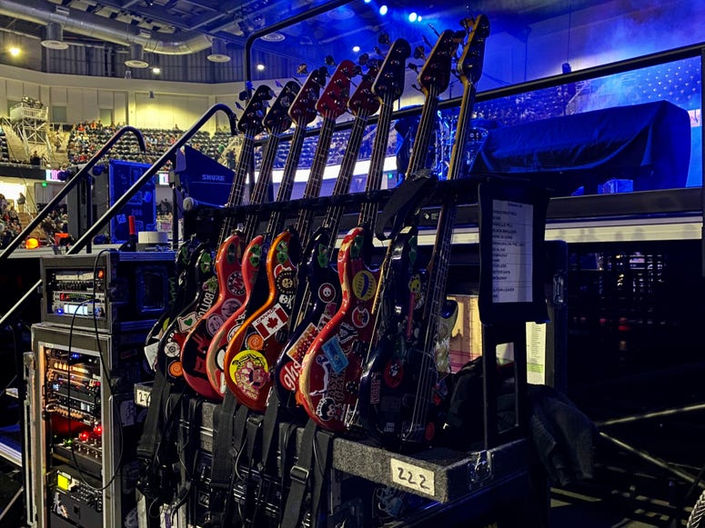Guitars Side Stage
