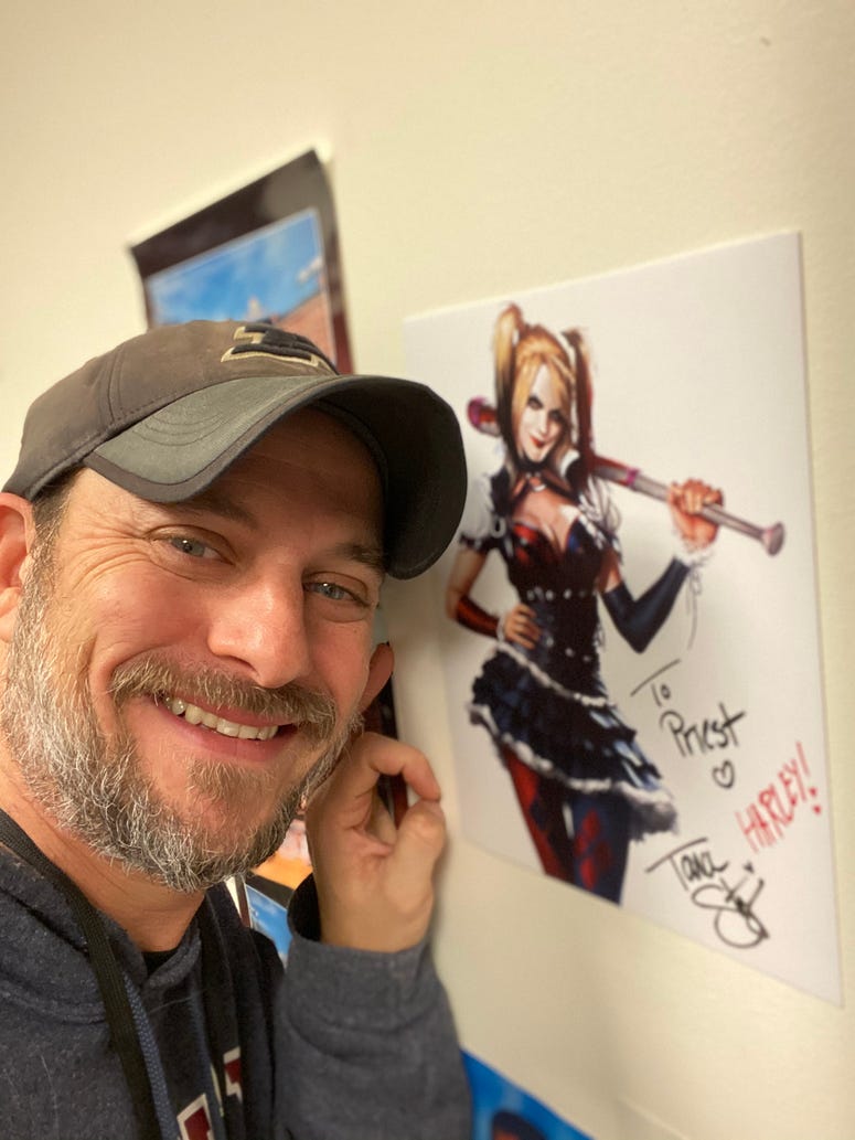 Harley Quinn and Priestly (Mr. P & Ms. H)