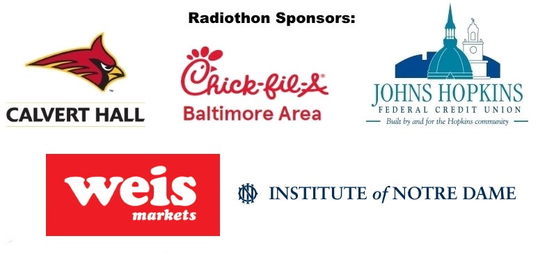 Radiothon 2020 sponsors