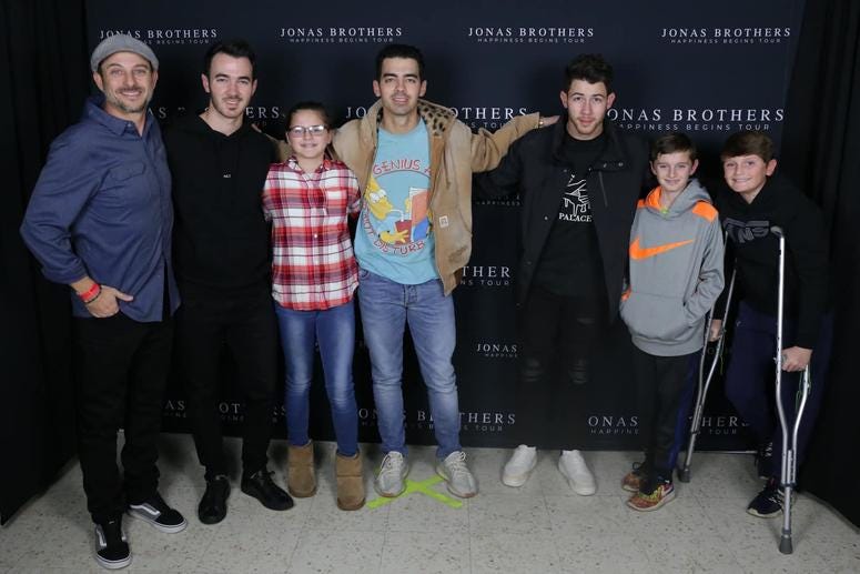 Jonas Brothers and The Priestly Crew