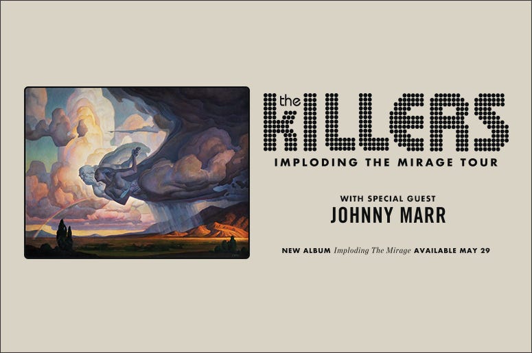 The Killers with special guest Johnny Marr