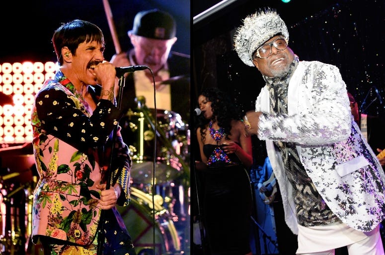 Red Hot Chili Peppers x George Clinton Red Hot Chili Peppers x George Clinton