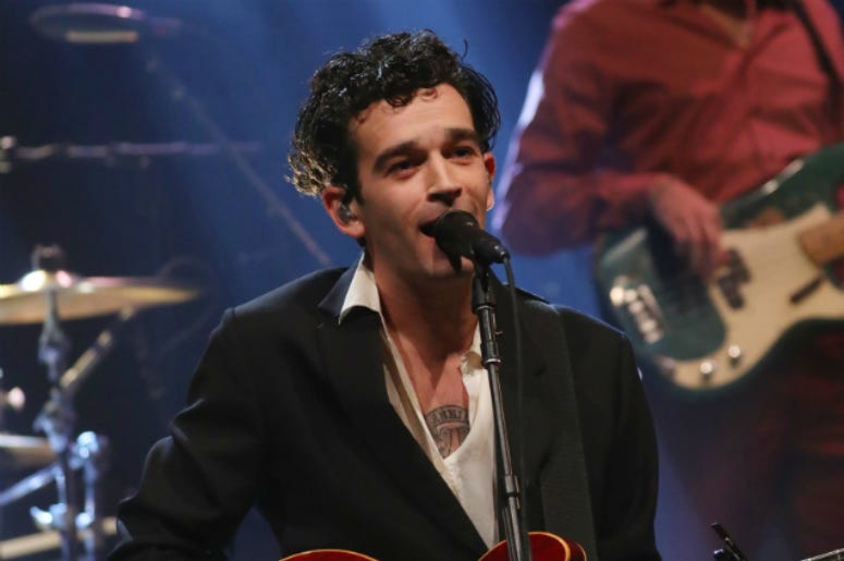 Matthew Healy from The 1975 Matthew Healy from The 1975