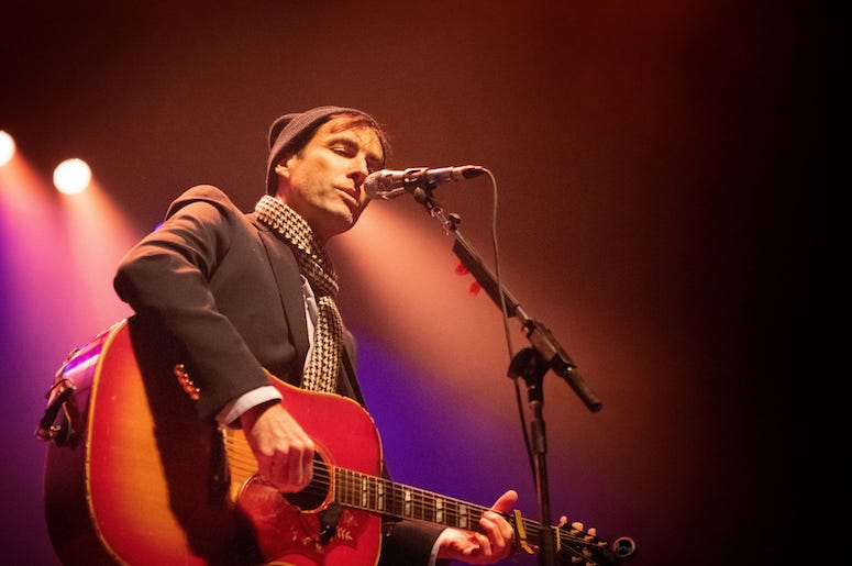 Andrew Bird performs live in concert at the 93XRT Holiday Jam.