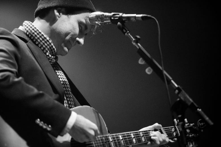 Andrew Bird performs live in concert at the 93XRT Holiday Jam.