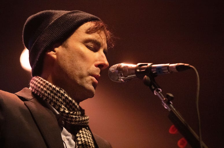 Andrew Bird performs live in concert at the 93XRT Holiday Jam.