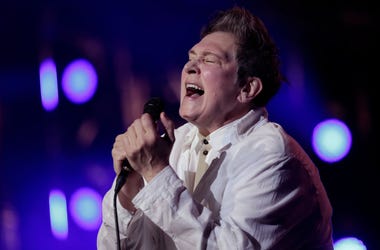K.D. Lang performs live in concert.