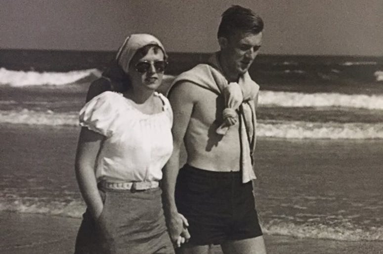 My mother and father