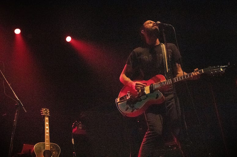 Mondo Cozmo performs at the 93XRT Holiday Jam concert.
