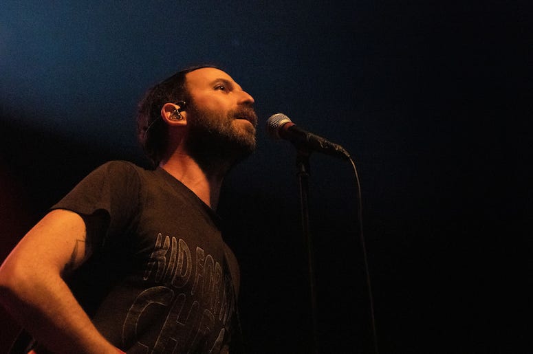 Mondo Cozmo performs at the 93XRT Holiday Jam concert.