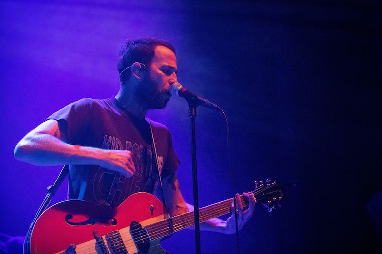 Mondo Cozmo performs at the 93XRT Holiday Jam concert.