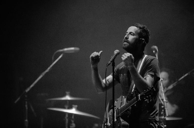 Mondo Cozmo performs at the 93XRT Holiday Jam concert.