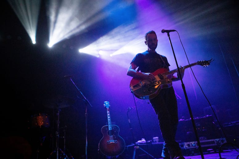 Mondo Cozmo performs at the 93XRT Holiday Jam concert.