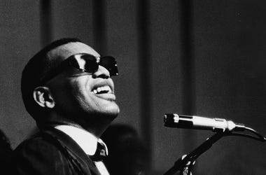 Ray Charles performes live in concert.