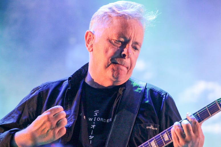 Bernard Sumner of New Order Bernard Sumner of New Order