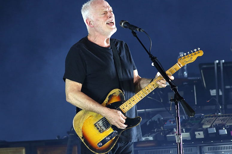 David Gilmour of Pink Floyd David Gilmour of Pink Floyd