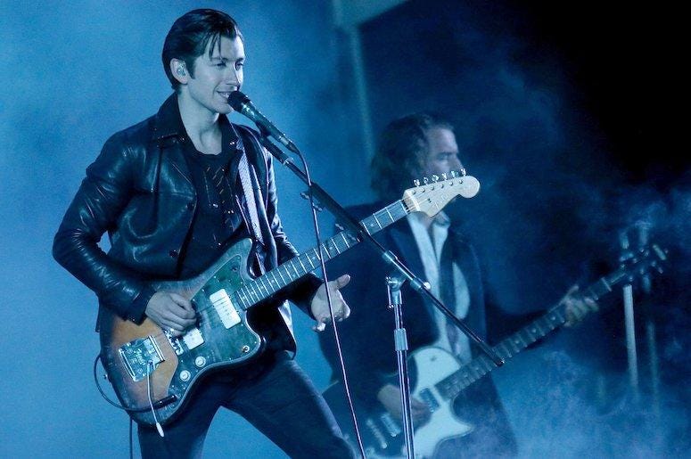 Alex Turner of The Arctic Monkeys Alex Turner of The Arctic Monkeys