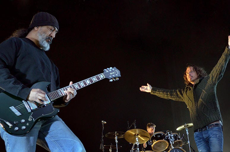 Chris Cornell & Kim Thayill of Soundgarden Chris Cornell & Kim Thayill of Soundgarden