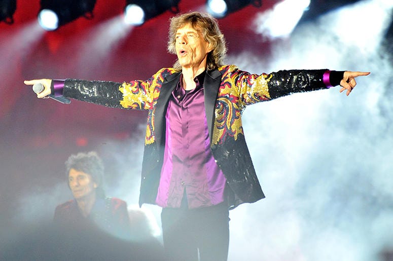 Mick Jagger of The Rolling Stones Mick Jagger of The Rolling Stones