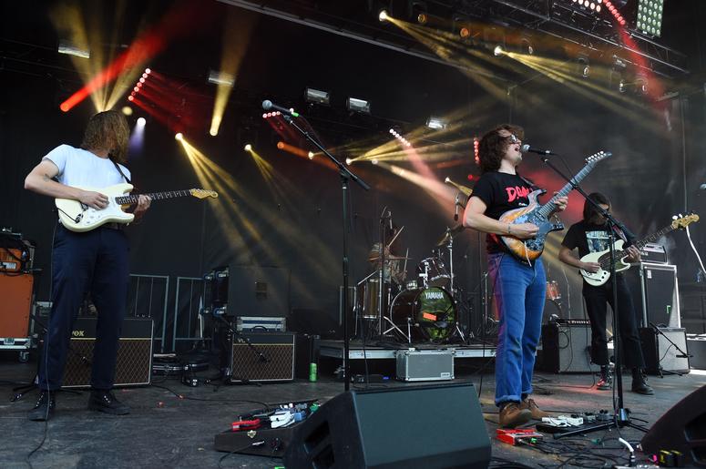 May 6, 2018; Atlanta, GA, USA; Post Animal performs during the 2018 Shaky Knees Music Festival at Central Park. Mandatory Credit: Adam Hagy-USA TODAY Sports