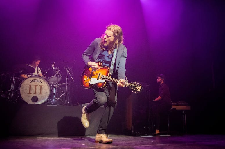 The Lumineers perform live in concert at the 93XRT Holiday Jam.