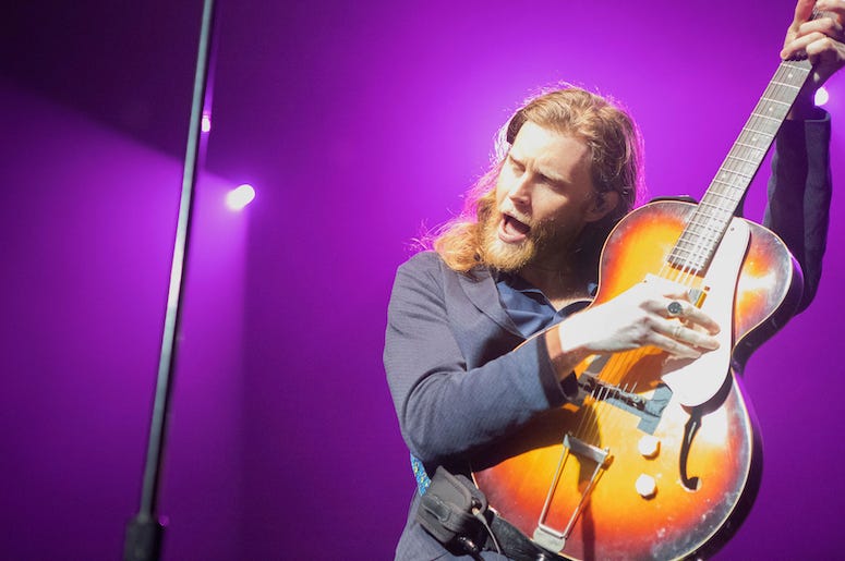 The Lumineers perform live in concert at the 93XRT Holiday Jam.