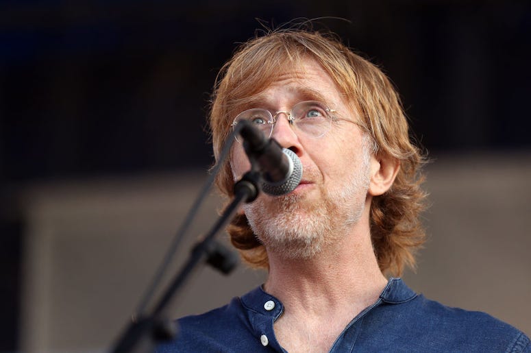 Trey Anastasio of Phish performs live in concert.