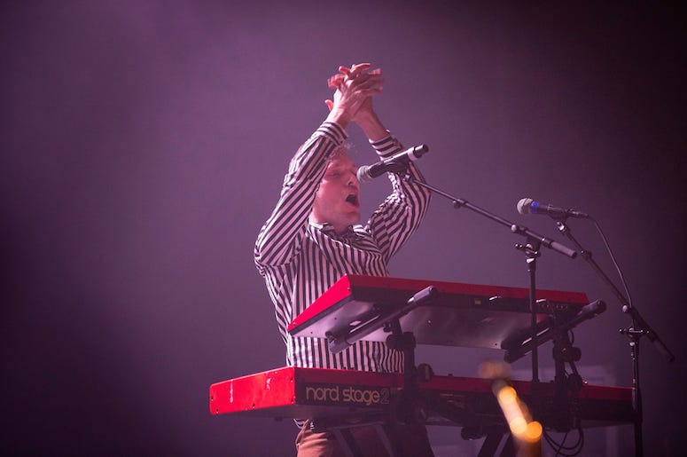 X Ambassadors perform live in concert at the 93XRT Holiday Jam.