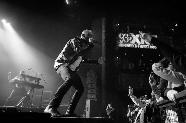 X Ambassadors perform live in concert at the 93XRT Holiday Jam.