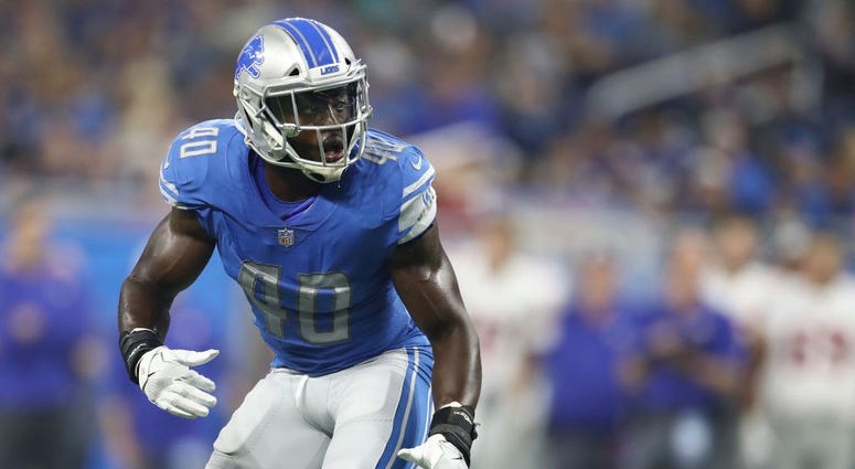 Jarrad Davis Jarrad Davis Carted Off Against Bills