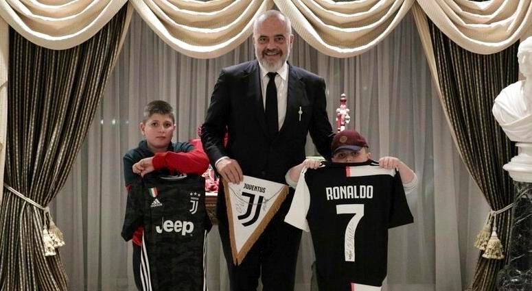 Albanian Prime Minister Edi Rama
