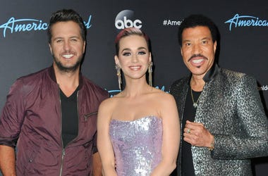 Judges Luke Bryan, Katy Perry and Lionel Richie arrive at ABC's 'American Idol' show on April 23, 2018 Judges Luke Bryan, Katy Perry and Lionel Richie arrive at ABC's 'American Idol' show on April 23, 2018
