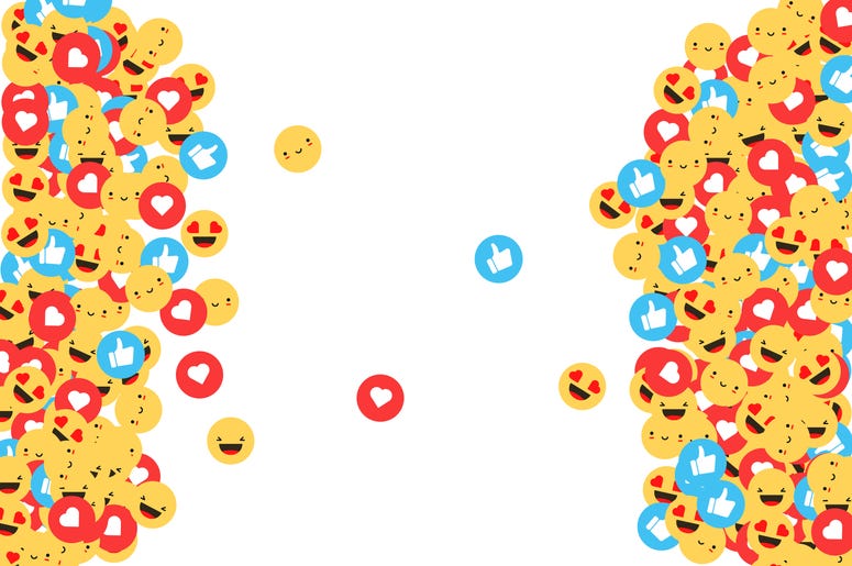 Social Media Reaction Icons