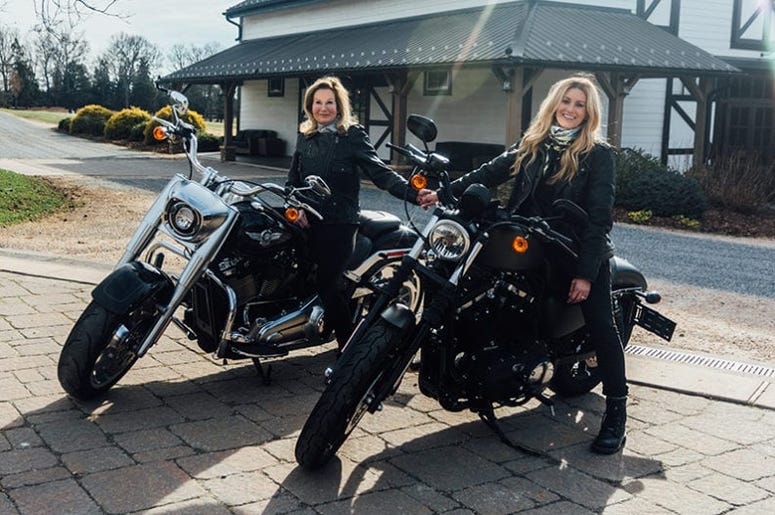 Stephanie Quayle and her mother