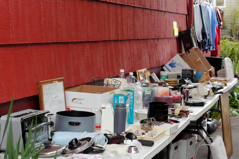 garage sale
