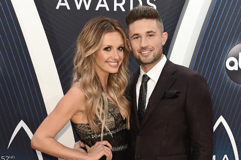 Carly Pearce and Michael Ray at the 52nd Annual CMA Awards Carly Pearce and Michael Ray at the 52nd Annual CMA Awards