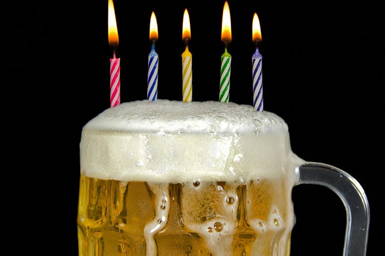 Birthday Beer