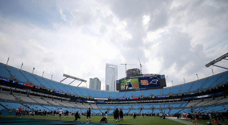 Bank of America Stadium, Charlotte NC, home of the Carolina Panthers Bank of America Stadium, Charlotte NC
