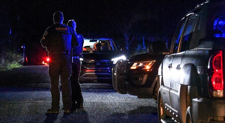 Anderson County Sheriff Deputies at the scene of a shooting at Byron Circle, Belton address outside the city in Anderson County Thursday night. According to spokesperson JT Foster of the Anderson County Sheriff's office, \"The Anderson County Sheriff's Of Anderson County Sheriff Deputies at the scene of a shooting at Byron Circle, Belton address outside the city in Anderson County Thursday night. According to spokesperson JT Foster of the Anderson County Sheriff's office, \"The Anderson County Sheriff's Of