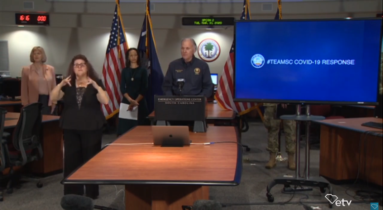 Gov. Henry McMaster at Press Conference Gov. Henry McMaster at Press Conference