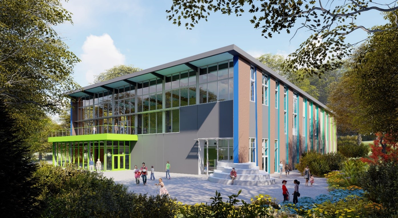 New Environmental Science and Sustainability Center for the Roper Mtn. Science Center