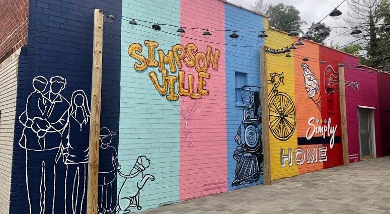 Simpsonville Mural