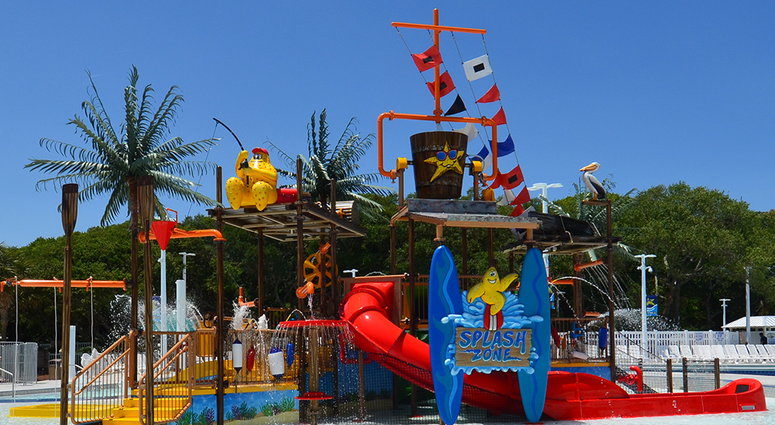 Splash Zone at Ocean Lakes Family Campground - Photo Courtesy of OLFG Page Splash Zone at Ocean Lakes Family Campground - Photo Courtesy of OCFG Page