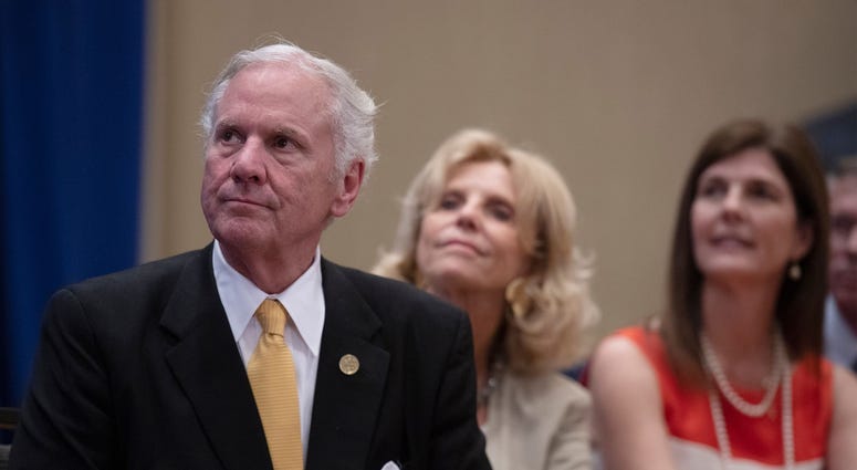 SC Governor Henry McMaster at a Lindsey Graham event at the Greenville Marriott SC Governor Henry McMaster