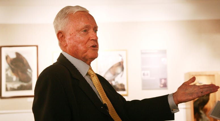 Sen. Fritz Hollings during an interview with The Greenville News in 2008