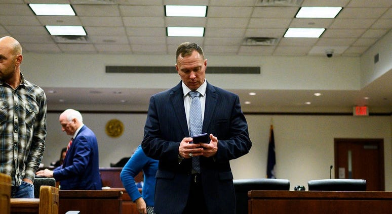 Will Lewis Sentenced to 1 year in prison Friday Oct.25th. Guilty on one charge of misconduct.