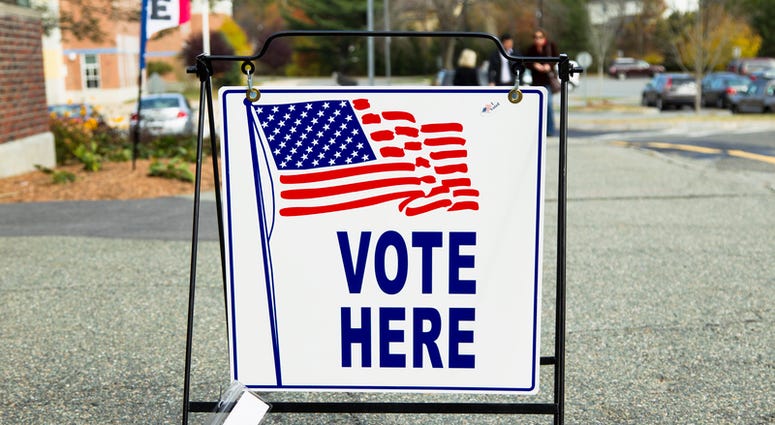 Do you know the location of your polling place? Polling place, vote here