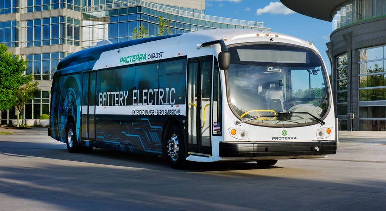 Proterra Catalyst E2 electric bus Proterra Catalyst E2 electric bus