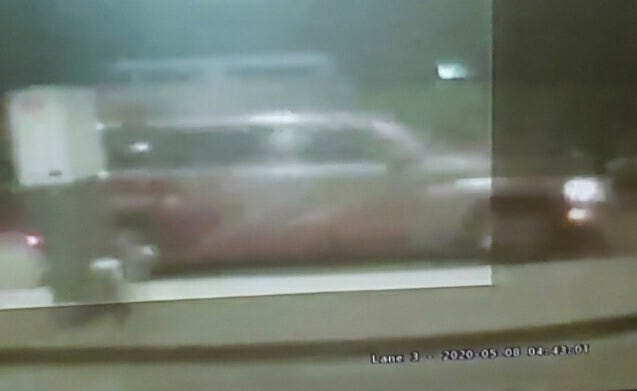 Suspects Vehicle in ATM Machine tampering Suspects Vehicle in ATM Machine tampering